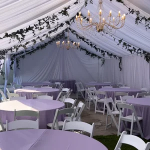 10x50 Tent and Drapery